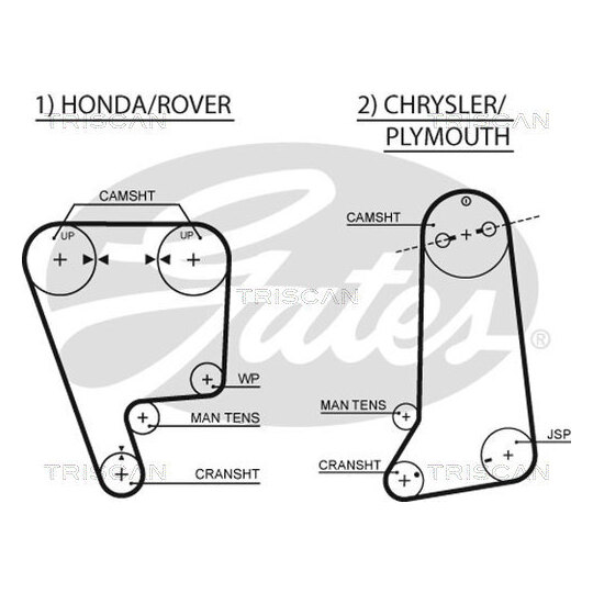 8647 10059 - Timing Belt Set 