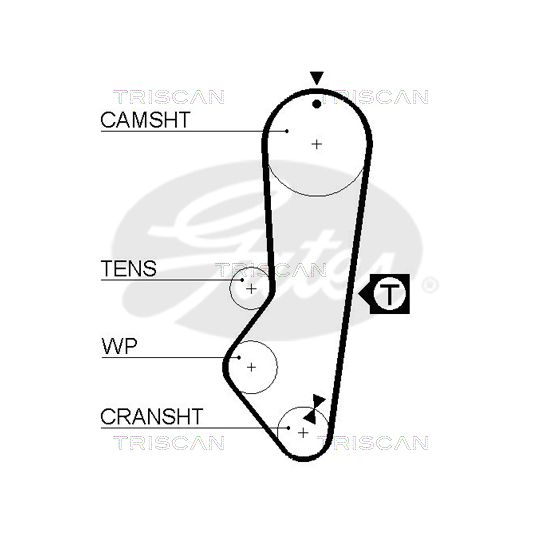 8647 16003 - Timing Belt Set 