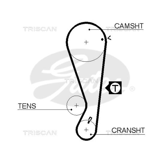 8647 21002 - Timing Belt Set 