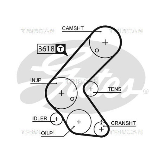 8647 24031 - Timing Belt Set 