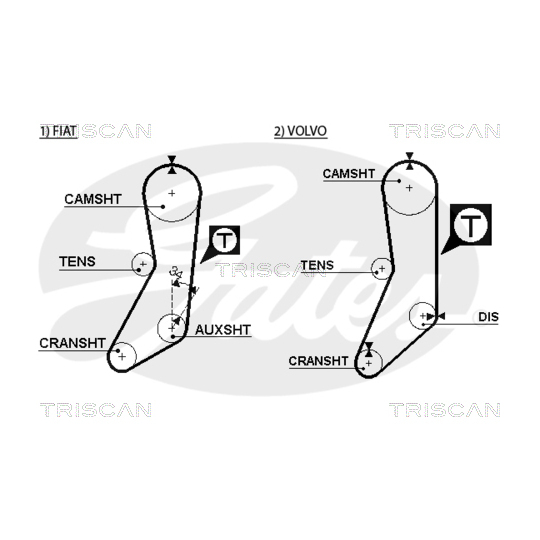 8647 27001 - Timing Belt Set 