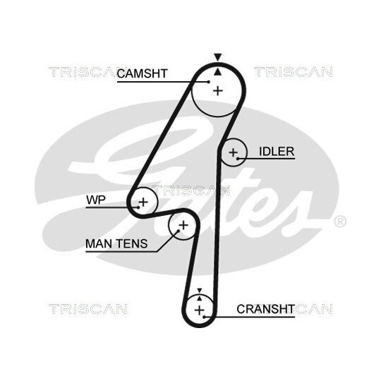 8647 27007 - Timing Belt Set 