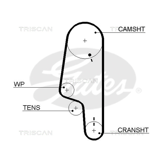 8647 29017 - Timing Belt Set 