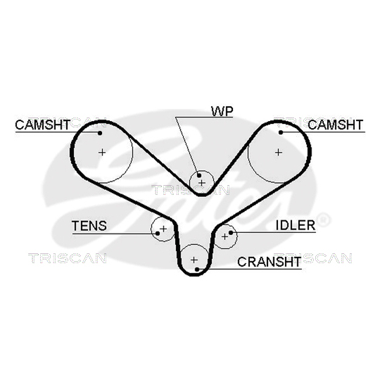 8647 29052 - Timing Belt Set 