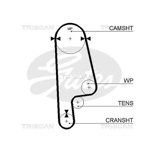 8647 40003 - Timing Belt Set 