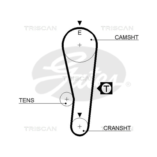 8647 69003 - Timing Belt Set 