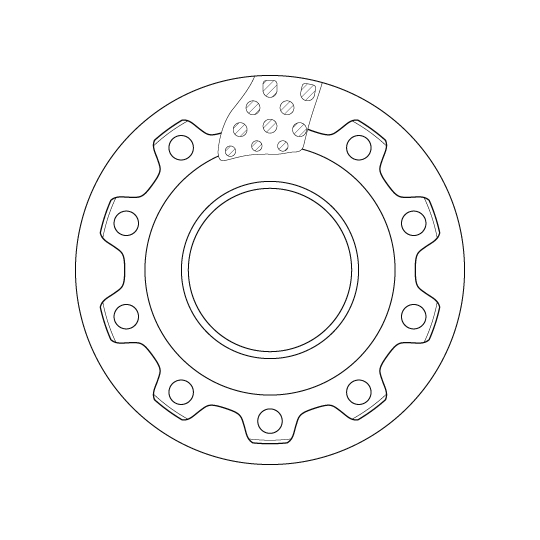 DF5039S - Brake Disc 