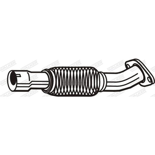 10718 - Corrugated Pipe, exhaust system 