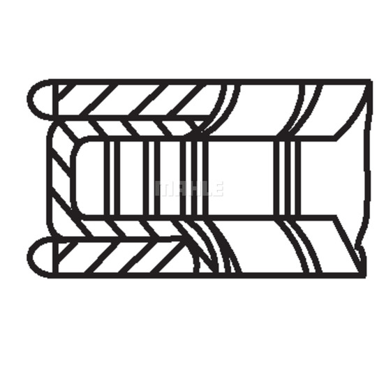 001 06 N1 - Piston Ring Kit 