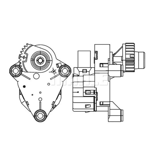 AA 55 000P - Seadeelement,seguklapp 