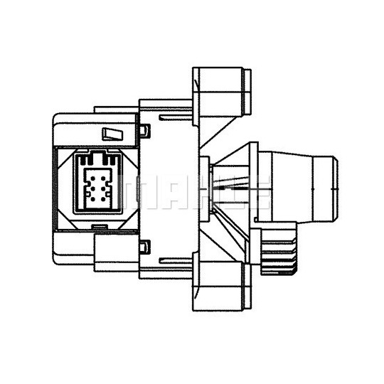 AA 55 000P - Reglering, blandningsklaff 