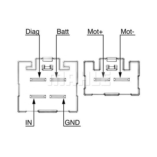 ABR 107 000P - Regulator, passenger compartment fan 