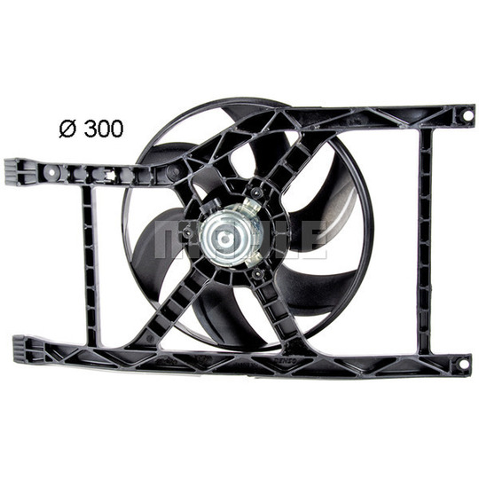 CFF 243 000P - Fan, radiator 