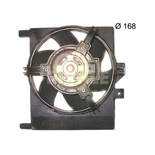CFF 387 000S - Ventilaator,mootorijahutus 