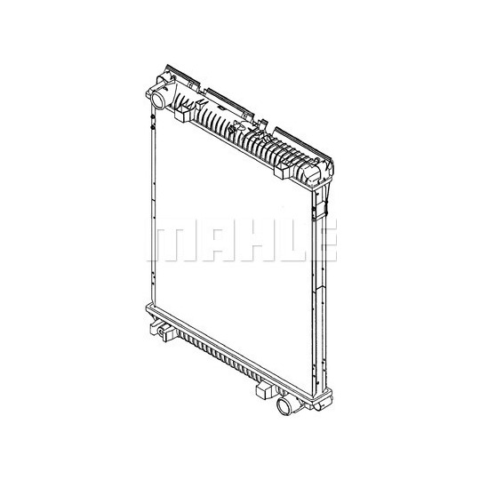 CR 379 000P - Radiator, engine cooling 