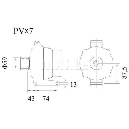 MG 1085 - Alternator 