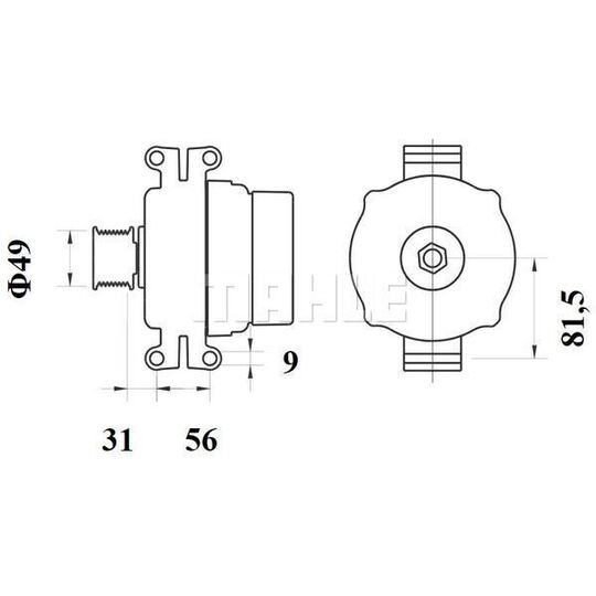 MG 1080 - Alternator 