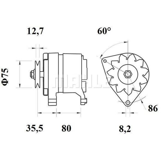 MG 207 - Alternator 