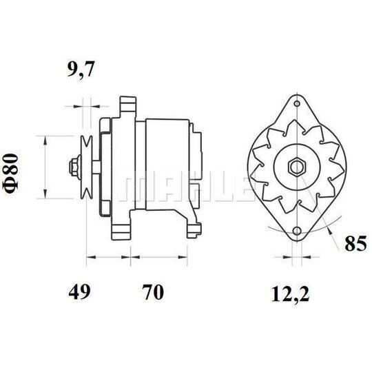 MG 191 - Alternator 