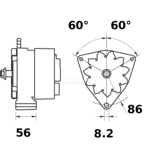 MG 203 - Alternator 