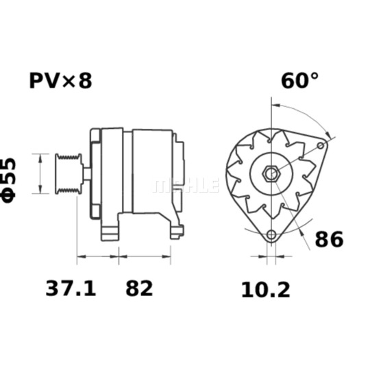 MG 223 - Alternator 