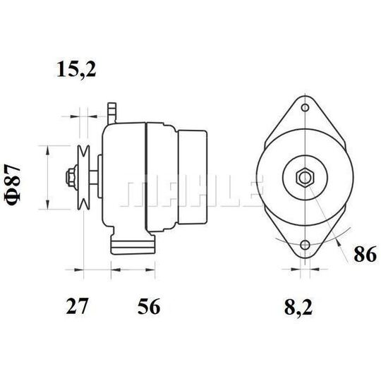 MG 251 - Alternator 