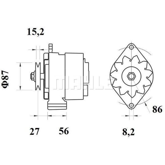 MG 277 - Alternator 