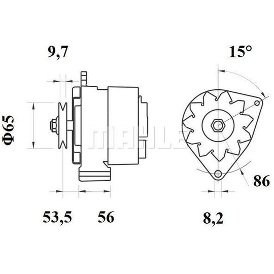 MG 376 - Alternator 