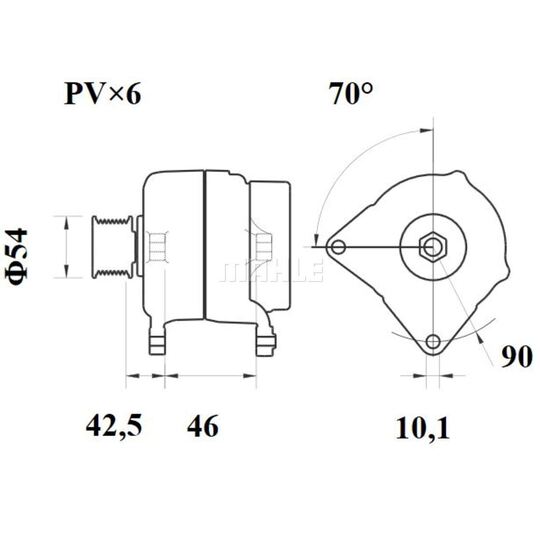 MG 356 - Alternator 