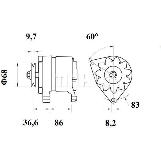 MG 426 - Alternator 