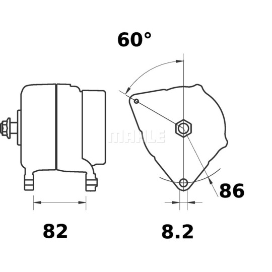 MG 476 - Alternator 