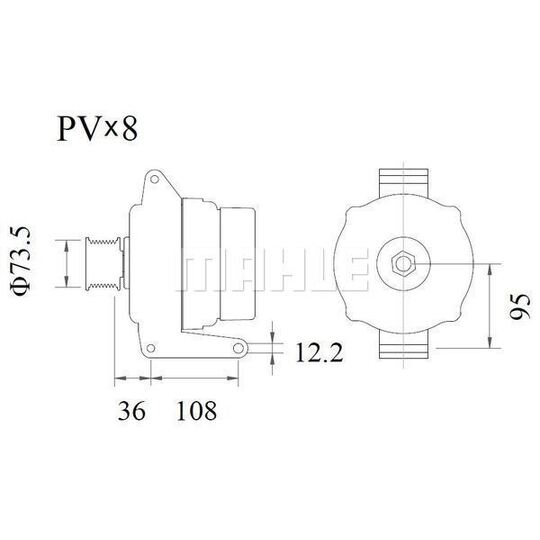 MG 936 - Alternator 