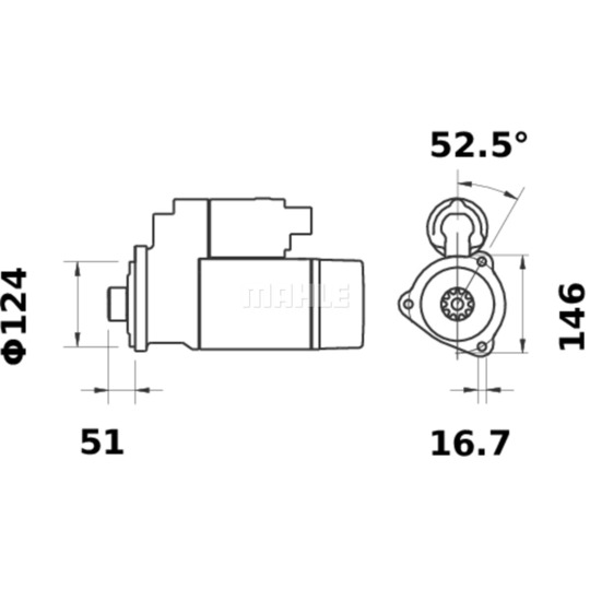 MS 144 - Starter 