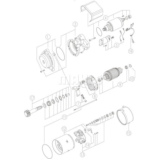 MS 144 - Starter 