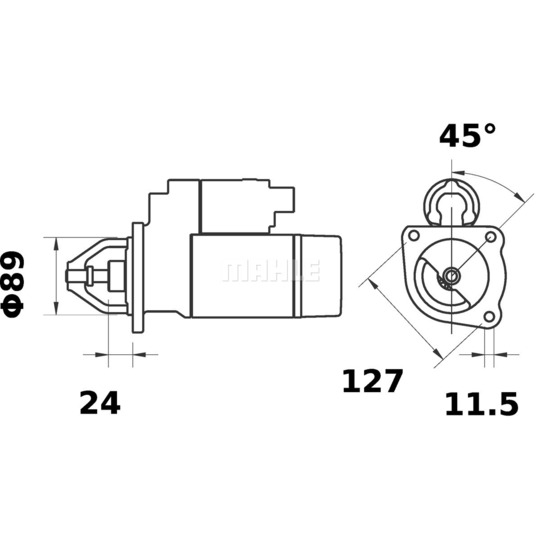 MS 271 - Starter 