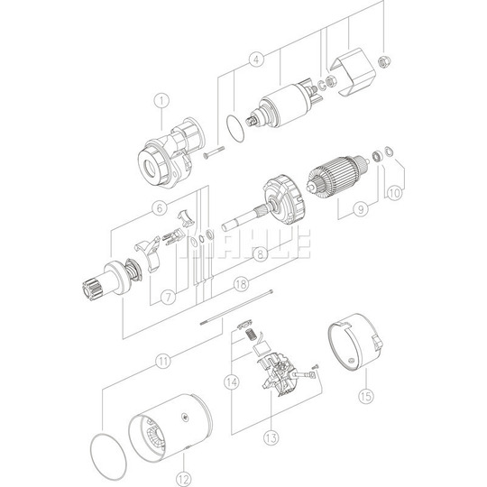 MS 645 - Starter 