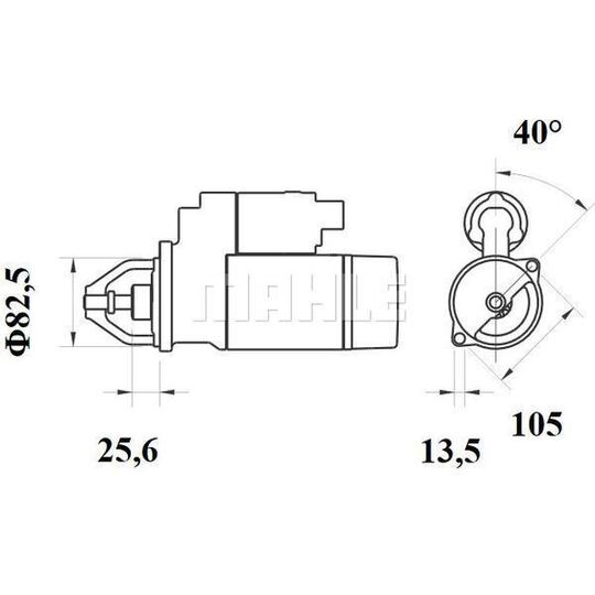 MS 738 - Starter 