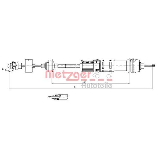 11.2284 - Clutch Cable 