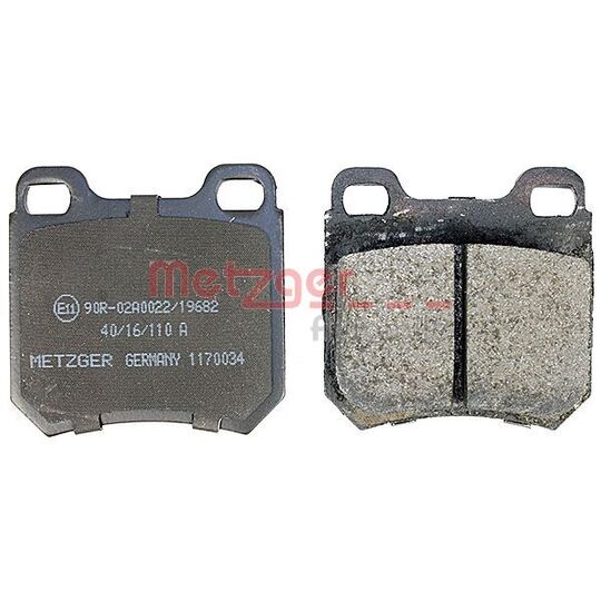 1170034 - Brake Pad Set, disc brake 
