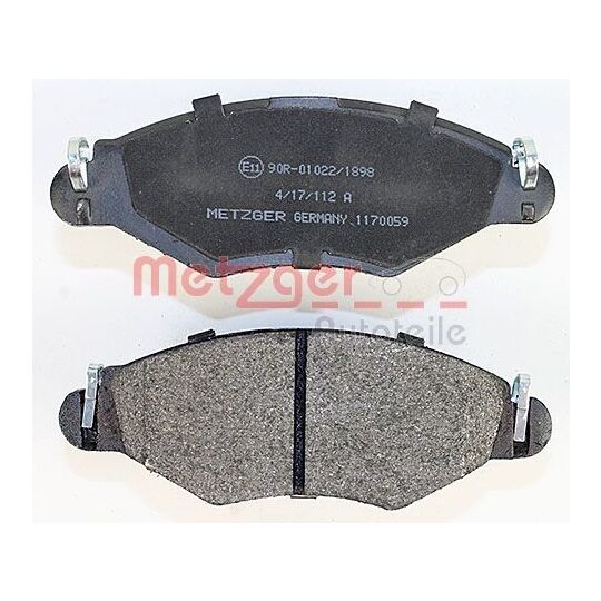 1170059 - Brake Pad Set, disc brake 