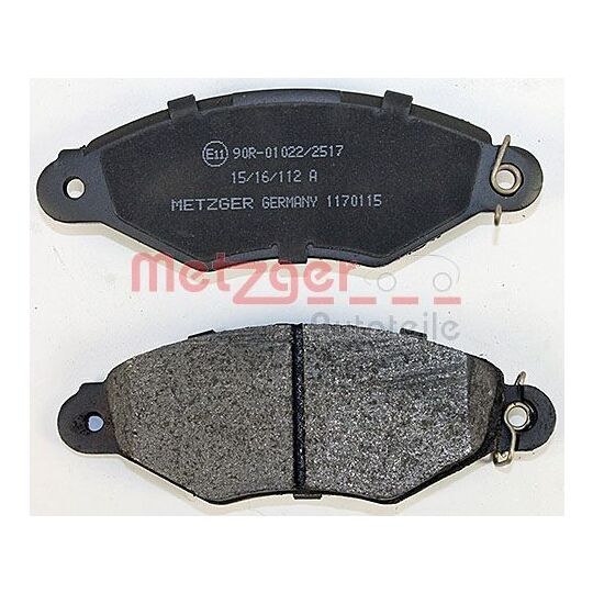 1170115 - Brake Pad Set, disc brake 