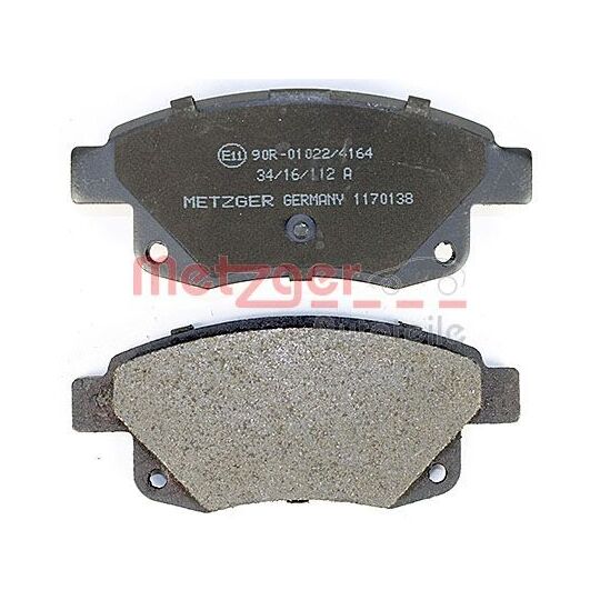 1170138 - Brake Pad Set, disc brake 