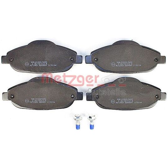 1170194 - Brake Pad Set, disc brake 