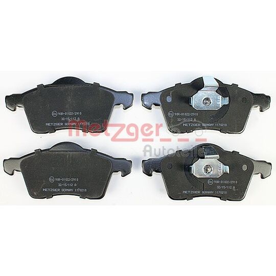 1170218 - Brake Pad Set, disc brake 