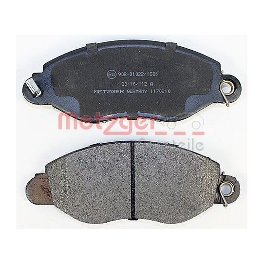 1170210 - Brake Pad Set, disc brake 
