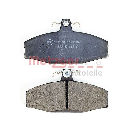 1170286 - Brake Pad Set, disc brake 
