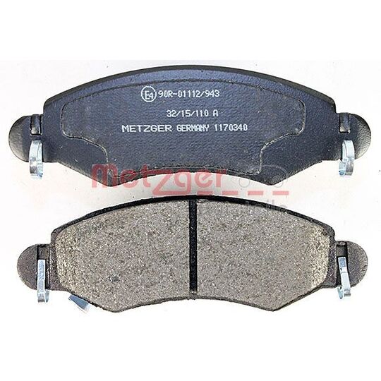 1170340 - Brake Pad Set, disc brake 