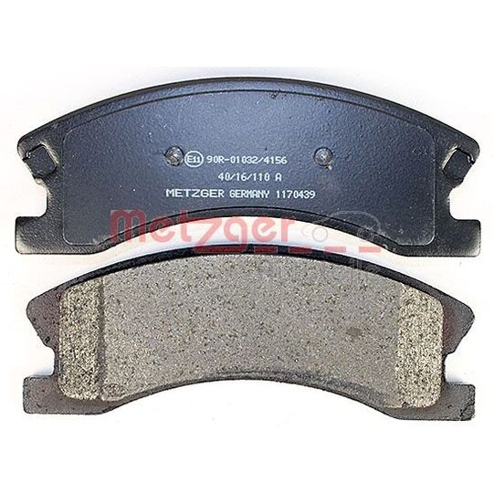 1170439 - Brake Pad Set, disc brake 