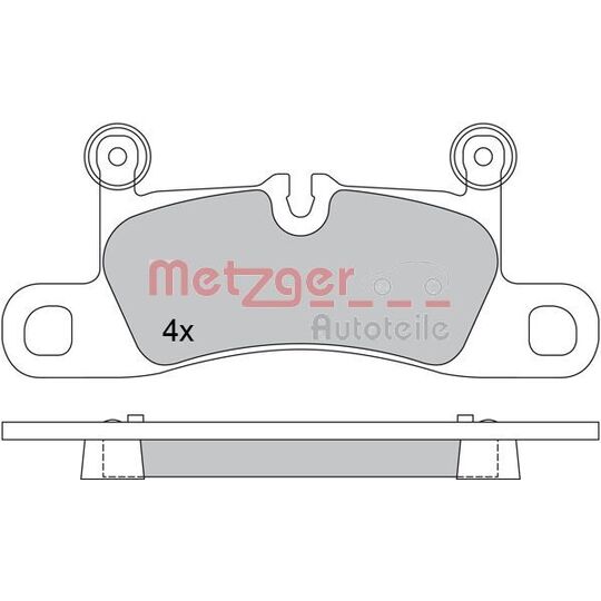 1170523 - Brake Pad Set, disc brake 