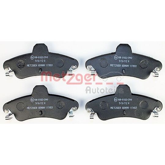1170531 - Brake Pad Set, disc brake 